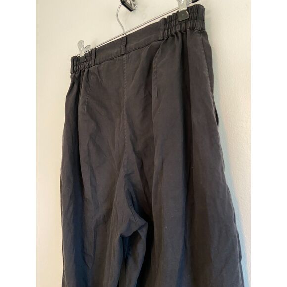 WRAY "washed black" Slacks / trousers/ Dress pant Size 4 100% cotton - Picture 4 of 6